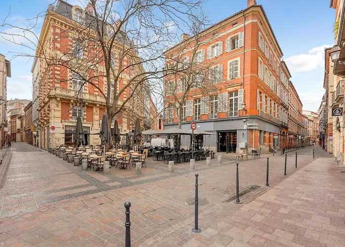 Bourse Des Marchands - 5min De Place Du Capitole 아파트 *