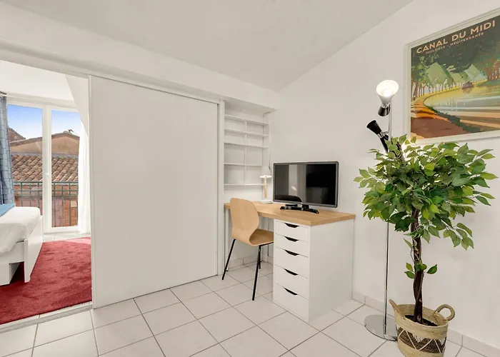 아파트 Bourse Des Marchands - 5min De Place Du Capitole 툴루즈